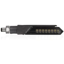 Clignotants à Led Séquentiel 2.0 Chaft Newman Noir Fumé
							  		