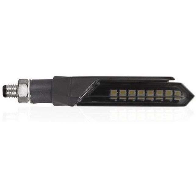 Clignotants à Led Séquentiel 2.0 Chaft Newman Noir Fumé