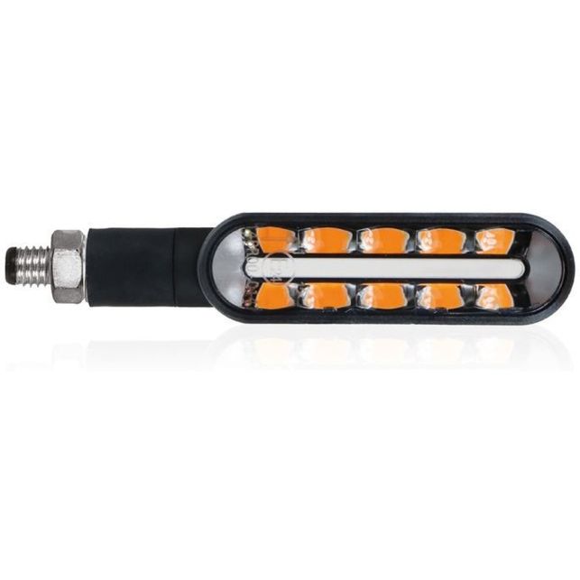Clignotants à Led Chaft Cyclone Noir Fumé