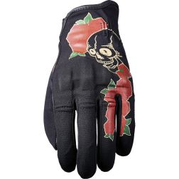 Gants Five Flow Skull & Roses Woman
							  		