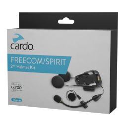 Kit 2nd Casque Cardo pour Freecom & Spirit
							  		
