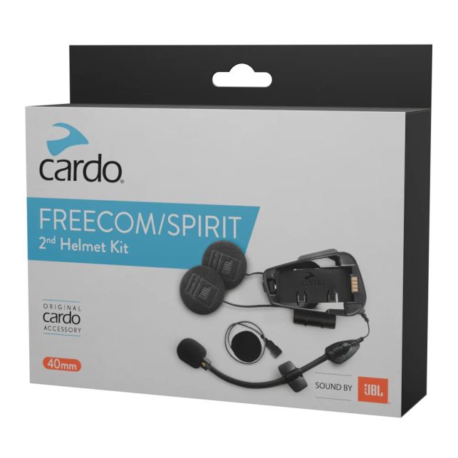 Kit 2nd Casque Cardo pour Packtalk Freecom & Spirit JBL