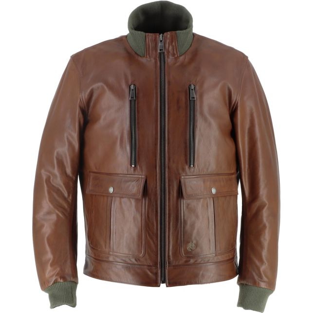 Blouson Helstons Downtown Cuir Rag