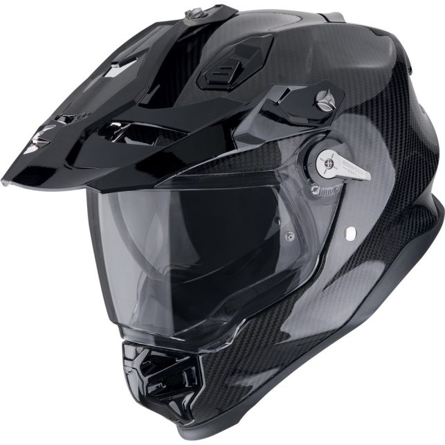 Casque Scorpion Adf-9000 Carbon Air Solid