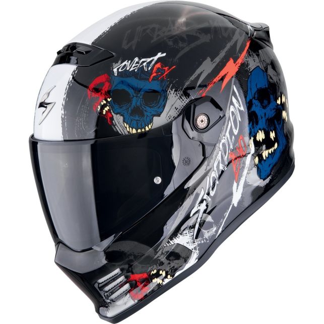 Casque Scorpion Covert Fx Skullz