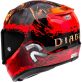 Casque Hjc Rpha12 Diablo Blizzard