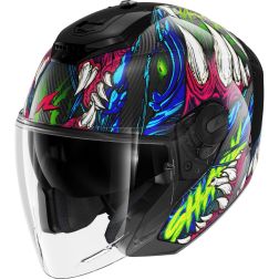 Casque Shark Rs Jet Carbon Shaytan
							  		