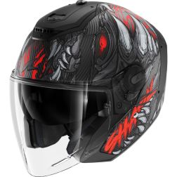 Casque Shark Rs Jet Carbon Shaytan Mat
							  		
