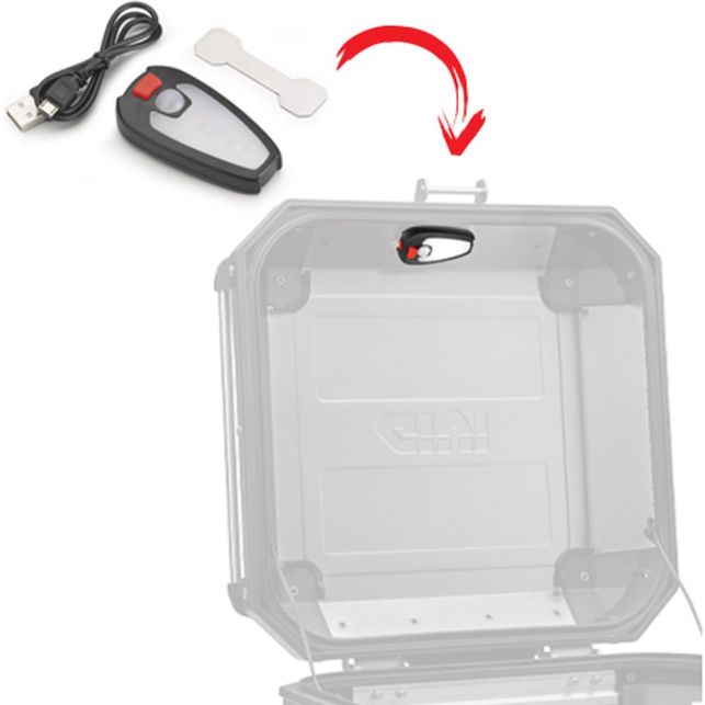 Eclairage Intérieur Top Case Givi E198B