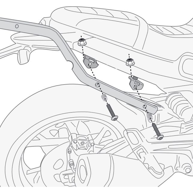 Kit de fixation Givi 8713FZ