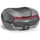Top Case Givi Monokey V58 gris graphite réflecteur rouge