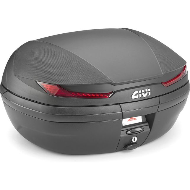 Top Case Givi Monokey V45 Arena noir réflecteurs rouges