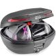 Top Case Givi Monokey V45 Arena noir réflecteurs rouges
