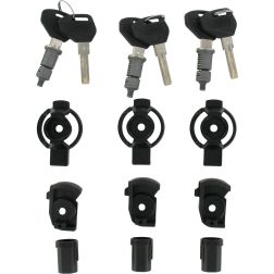 Kit 3 Serrures Sécurité Givi SL103
							  		