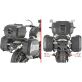Top case Givi Monokey Trekker Lite 35L noir gris