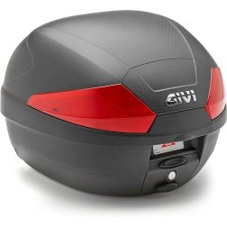 Top case Givi B29 Monolock 29L noir catadioptres rouges
							  		