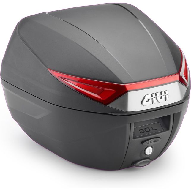 Top case Givi C30N Monolock 30L catadioptres rouges