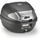 Top case Givi E300NT2B Monolock 30L catadioptres argent