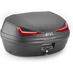 Top case Givi E455N Simply IV 45L catadioptres rouges
							  		