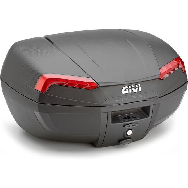 Top case Givi E46N Riviera 46L catadioptres rouges