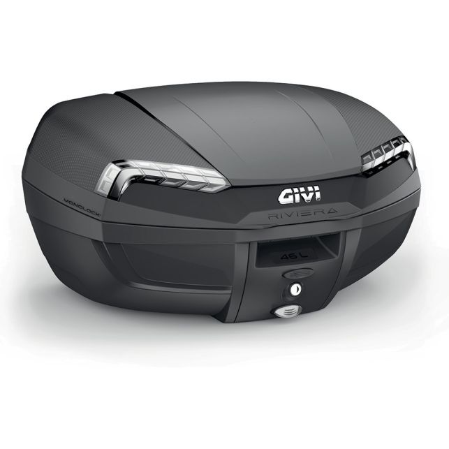 Top case Givi E46NT Riviera Tech 46L catadioptres argent