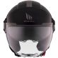 Casque MT Helmets Viale SV S Solid A1 Noir brillant