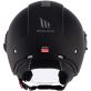 Casque MT Helmets Viale SV S Solid A1 Noir mat