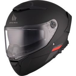 Casque MT Helmets Thunder 4 SV Solid A1 Noir Mat
							  		