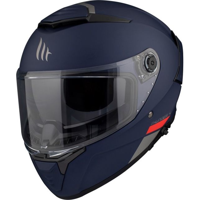 Casque MT Helmets Thunder 4 SV Solid A7 Bleu Mat