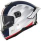 Casque MT Helmets Thunder 4 SV Treads C7 Blanc Rouge Bleu
