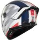 Casque MT Helmets Thunder 4 SV Treads C7 Blanc Rouge Bleu