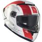 Casque MT Helmets Thunder 4 SV Treads C7 Blanc Rouge Bleu