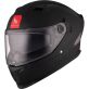Casque MT Helmets Braker SV Solid A1 Noir Mat