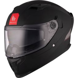 Casque MT Helmets Braker SV Solid A1 Noir Mat
							  		