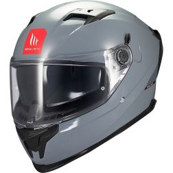 Casque MT Helmets Braker SV Solid A12 Gris
							  		