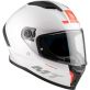 Casque MT Helmets Stinger 2 Solid A0 Blanc
