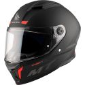 Casque MT Helmets Stinger 2 Solid A1 Noir Mat