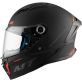 Casque MT Helmets Stinger 2 Solid A1 Noir Mat