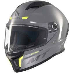 Casque MT Helmets Stinger 2 Solid A12 Gris
							  		