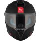 Casque MT Helmets Targo S Solid A1 Noir Mat