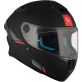 Casque MT Helmets Targo S Solid A1 Noir Mat