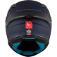 Casque MT Helmets Targo S Solid A7 Bleu Mat