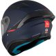 Casque MT Helmets Targo S Solid A7 Bleu Mat