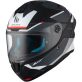 Casque MT Helmets Targo S Kay B2 Noir Gris Blanc Mat