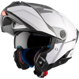 Casque MT Helmets Atom 2 SV Solid A0 Blanc
							  		