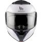 Casque MT Helmets Atom 2 SV Solid A0 Blanc