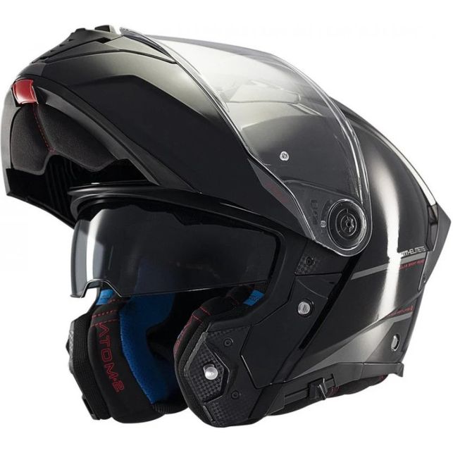 Casque MT Helmets Atom 2 SV Solid A1 Noir