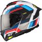 Casque MT Helmets Atom 2 SV Bast A0 Bleu Rouge Blanc