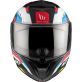 Casque MT Helmets Atom 2 SV Bast A0 Bleu Rouge Blanc