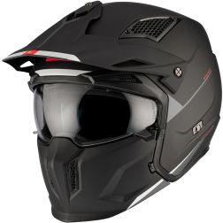 Casque MT Helmets Streetfighter SV Solid A1 Noir Mat
							  		